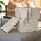 Household Essentials Fabric Storage Bin with Lid, 2ct.